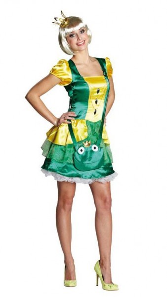 Fairytale frog queen costume