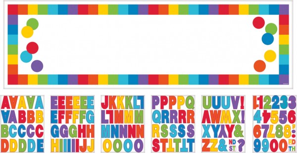 Banner arcobaleno personalizzabile da 150 cm