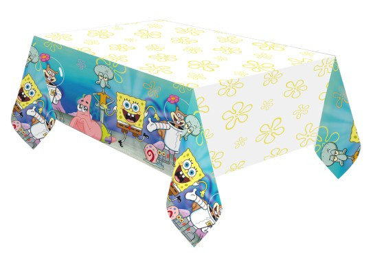Spongebob and Friends tablecloth 1.8m