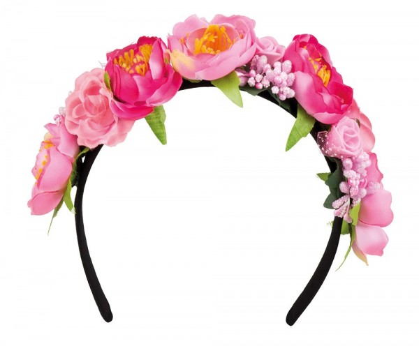 Island dream floral hairband pink