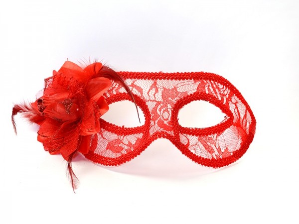 Venizianische Maske in Rot