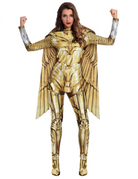 Wonder Woman Gold Hero Costume Women's