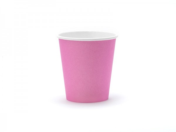 Pinky paper cups 6 pcs