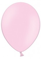 Vista previa: 100 globos estrella de fiesta rosa claro 30cm