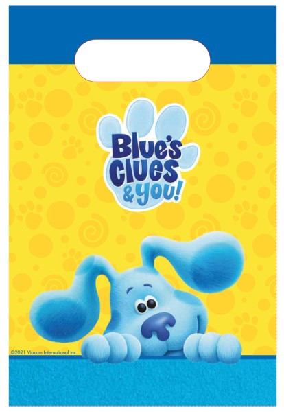 8 Blues Clues gift bags