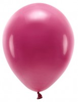 10 ballons éco pastel mûre 26cm