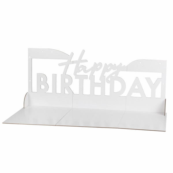 Happy Birthday Servierplatte 56cm x 63cm