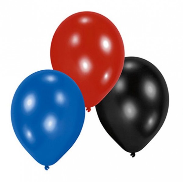 10er Luftballon Set Birthday Boy 23 cm
