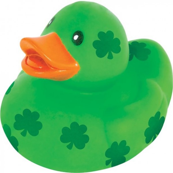 St Patricks Day rubber duck