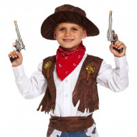 Oversigt: Vilde vesten cowboy dreng kostume Bill