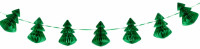Anteprima: Ghirlanda per albero di Natale a nido d'ape ecologica