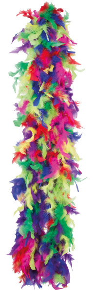 Colorful feather boa 180cm