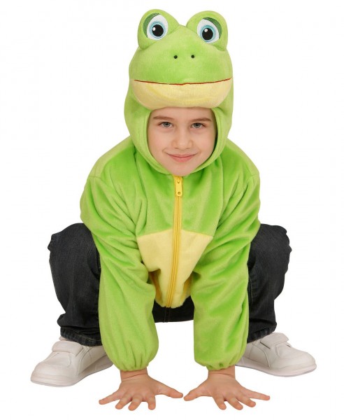 Fluffy happy frog costume 2
