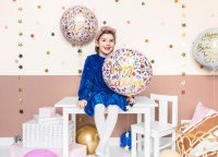 Ramo colorido de globos foil 35cm