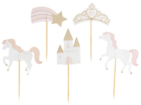 12 Princess to be muffin dekoracje z foremek