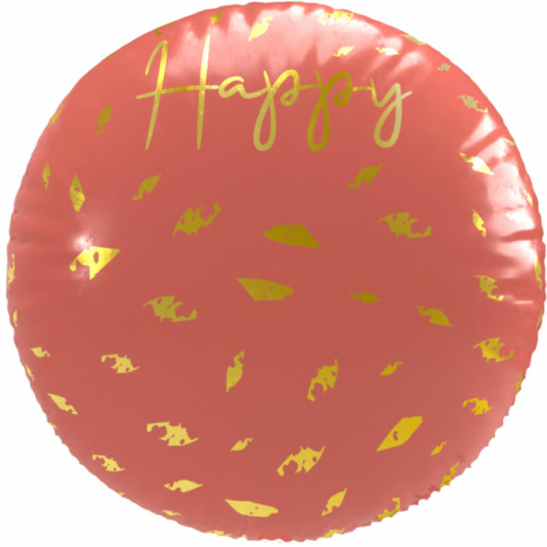 Golden Dusk 3D Birthday Ballon 56cm 2