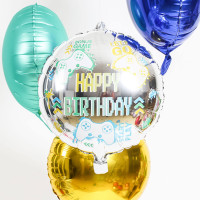 Bonus Games Birthday foil balloon 45cm