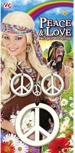 Juego de complementos Hippie Peace