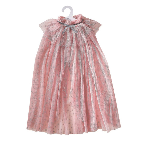 Star fairy princess cape pink deluxe