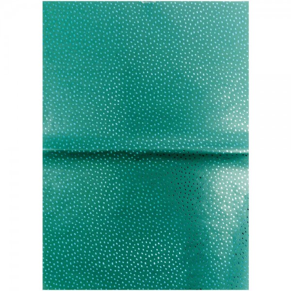 Paper Patch Papierbogen grün glänzend 30x42cm