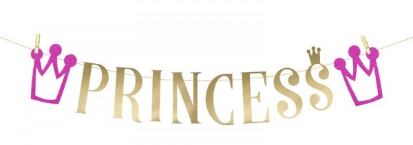 Girlanda księżniczki DIY 90 x 13,5 cm