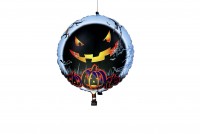 Oversigt: LED-folie ballon skræmmende græskar
