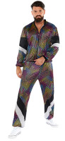 Vorschau: Retro Rainbow Trainingsanzug für Herren