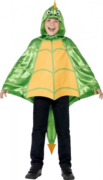 Green children's dragon cape
