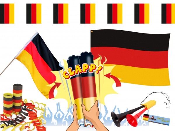 Deutschland WM Deko Partypaket