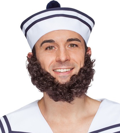 Barbe de marin en 3 couleurs