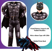 Vista previa: Disfraz infantil de la película Batman clásico