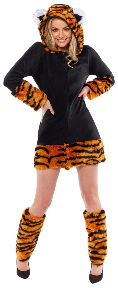 no usado exposición Dar una vuelta Disfraz de dama tigre damas | Party.es