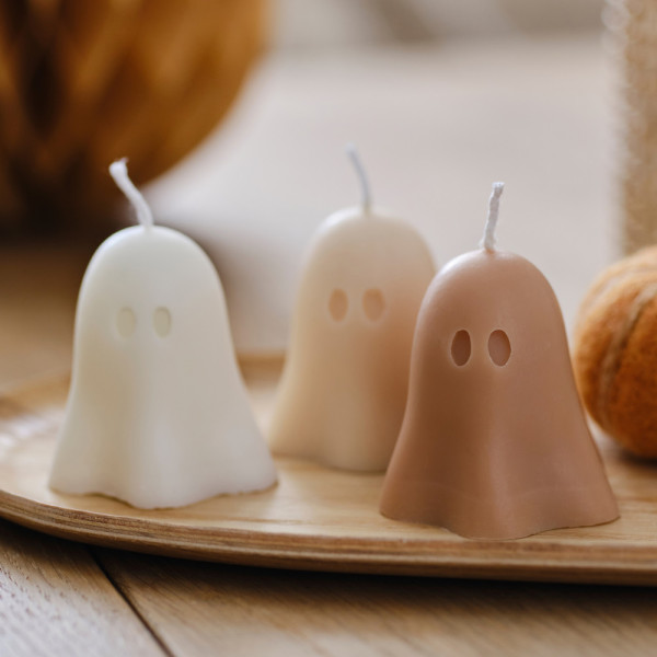 3 Little Ghost Candles