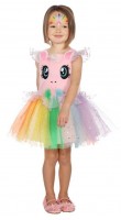 Vista previa: Disfraz infantil de unicornio arcoíris Ofelia