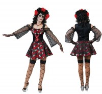 Anteprima: Lady Janet Day Of The Dead Costume da donna