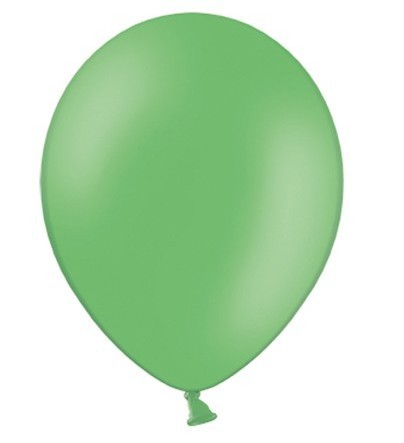 10 party star balloons green 23cm
