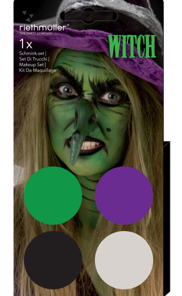Witch makeup 4 colors