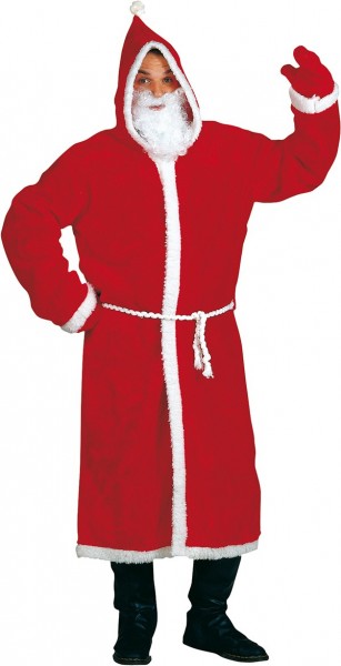 Santa Claus coat including beard