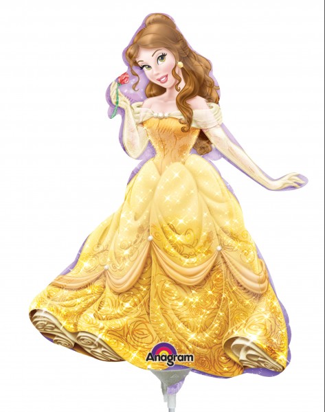 Stabballon Prinzessin Belle Figur 2