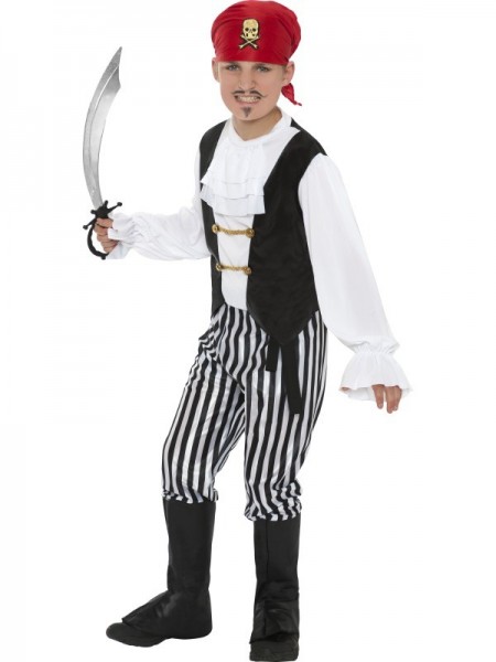 Disfraz de pirata Pascal para niño