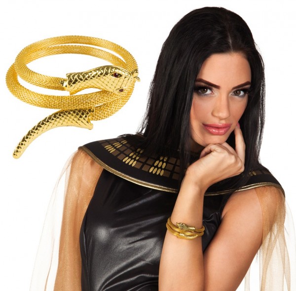 Bracelet serpent Zassini doré