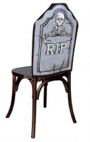 Pokrowiec na krzesło RIP Halloween 61 x 48 cm