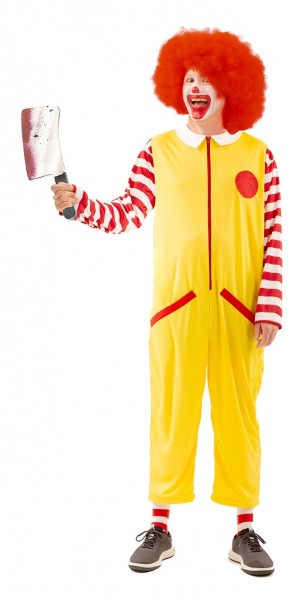 Costume clown dell'orrore Donalino