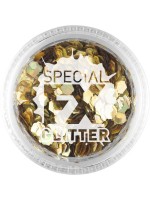 Oversigt: FX Special Glitter Hexagon guld 2g