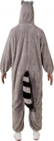 Raccoon jumpsuit Freddy for adults