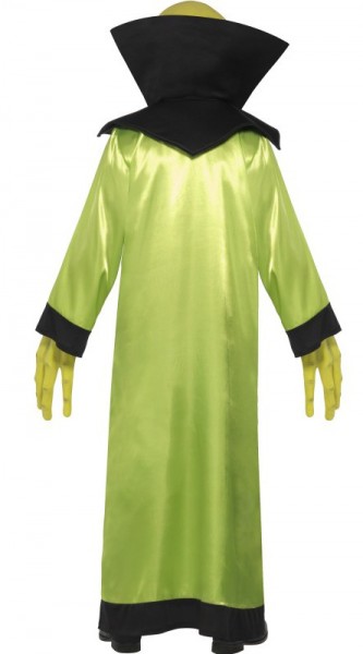 Costume extraterrestre vert fou 3