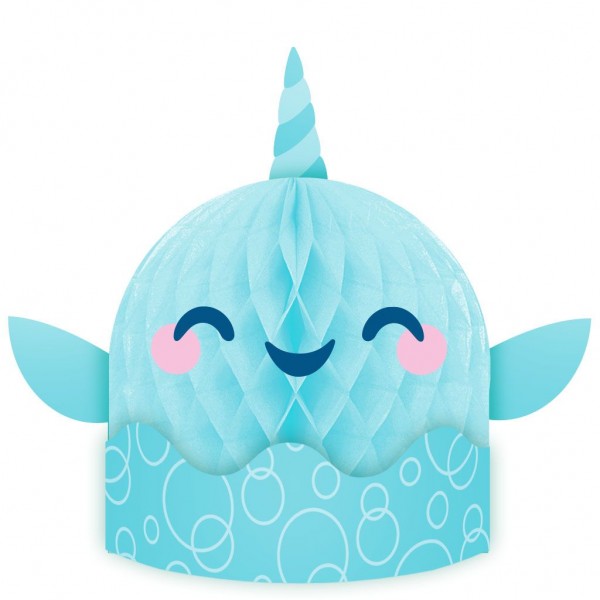 Narwhal party honeycomb ball display