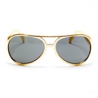 Goldene Elvis Sonnenbrille