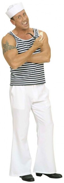 Sailor striped shirt without sleeves 5