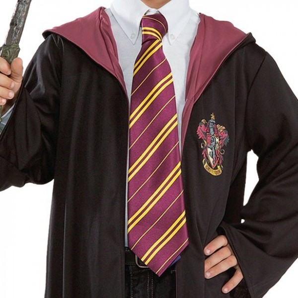 Cravate rayée Harry Potter